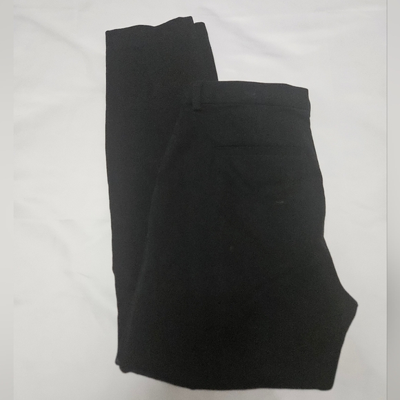Madewell Pants - Madewell Classic Black Ankle Pants With Hook And Eye Closure!